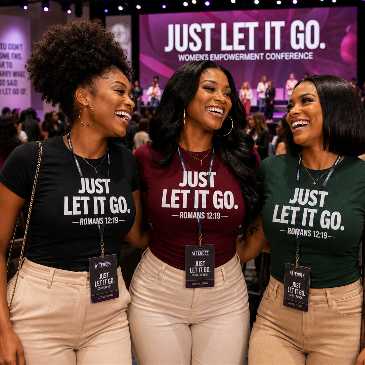 Just Let It Go Tee – Romans 12:19
