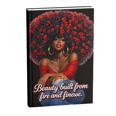 Beauty Built From Fire & Finesse – UV DTF Decorative Transfer