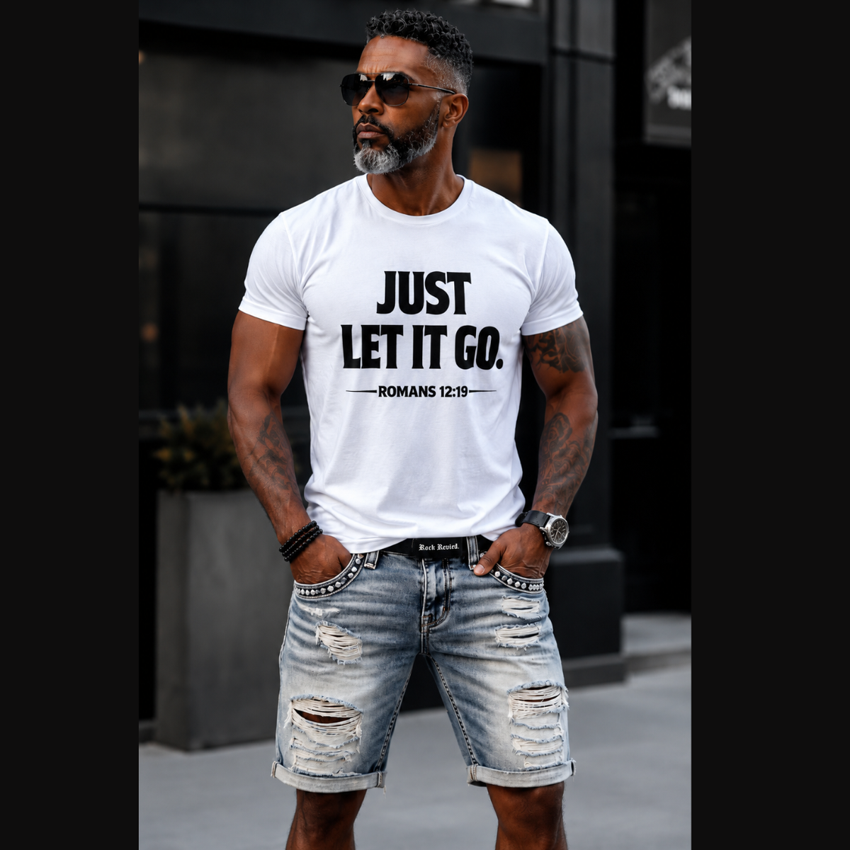 Just Let It Go Tee – Romans 12:19