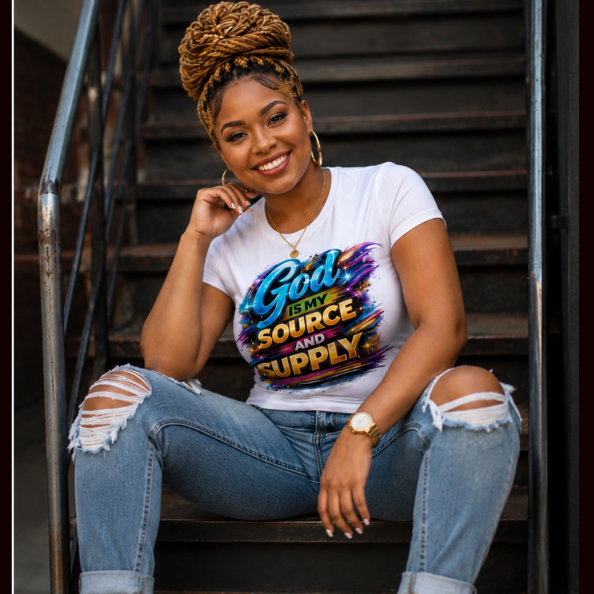 God Is My Source and Supply T-Shirt