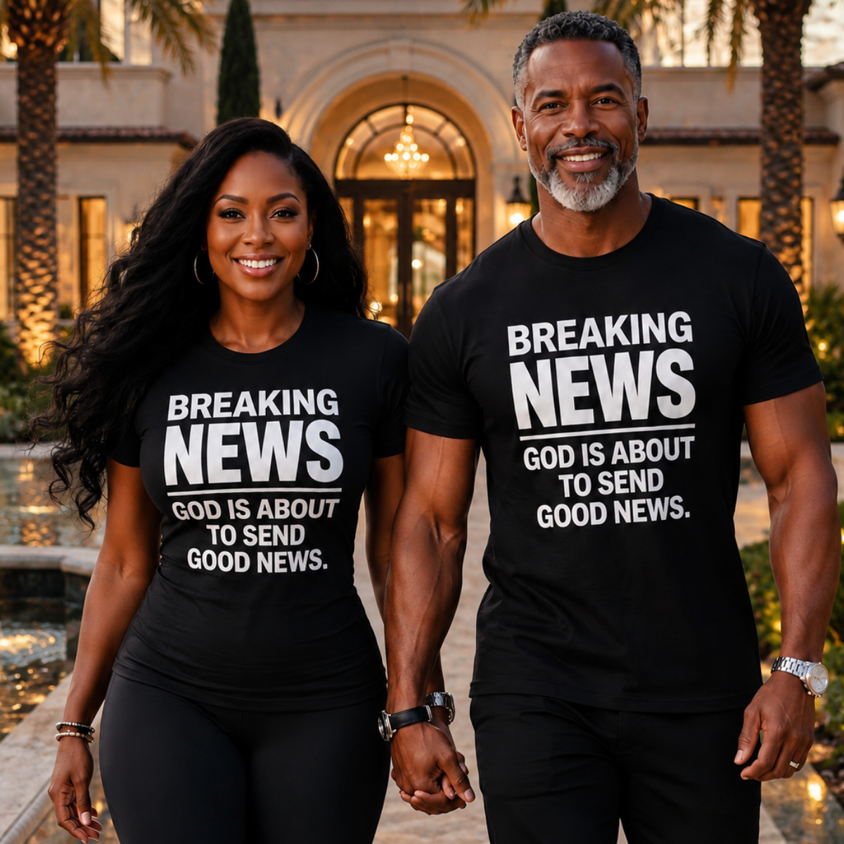 Breaking News God Is About To Send Good News T-Shirt