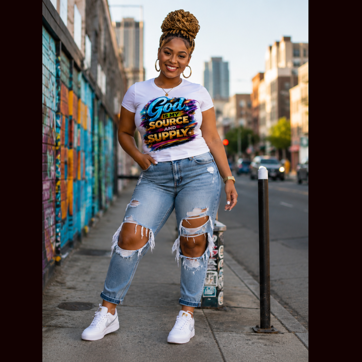 God Is My Source and Supply T-Shirt