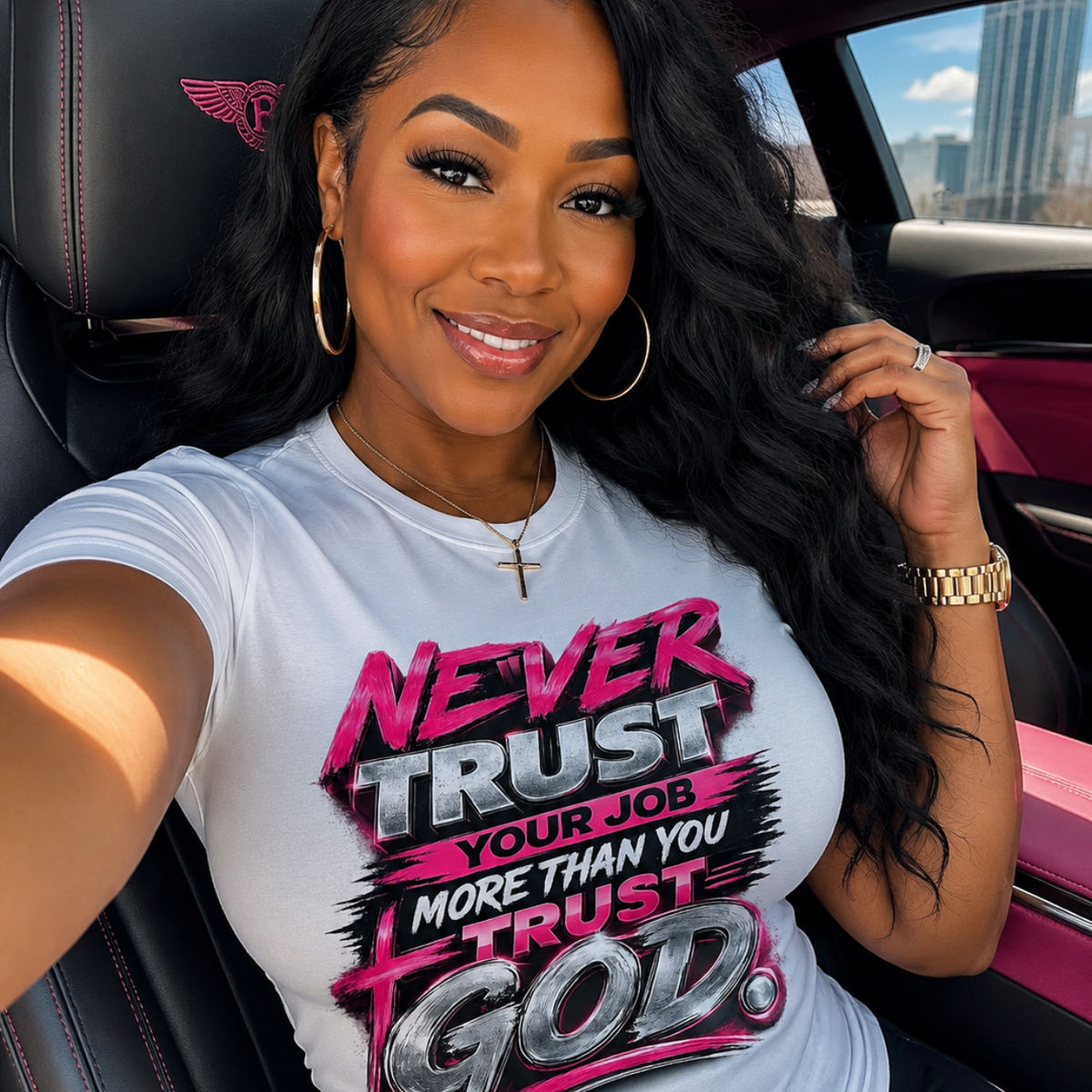 Never Trust Your Job More Than You Trust God T-Shirt