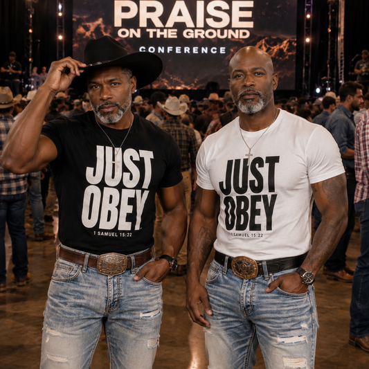 Just Obey T-Shirt – 1 Samuel 15:22