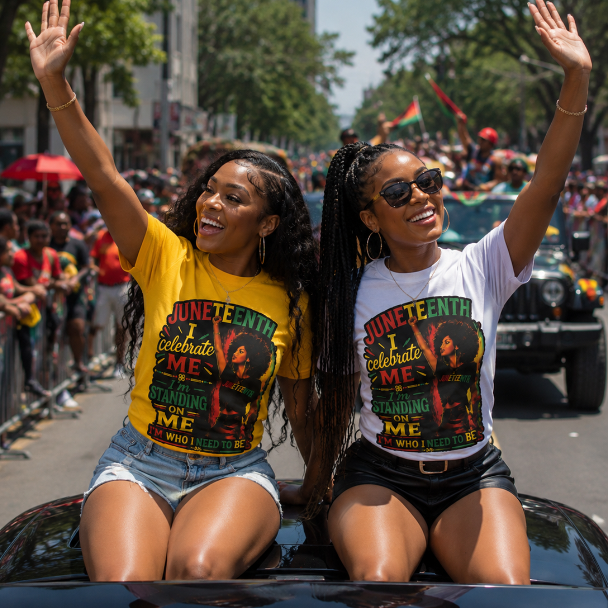 Juneteenth I Celebrate Me T-Shirt