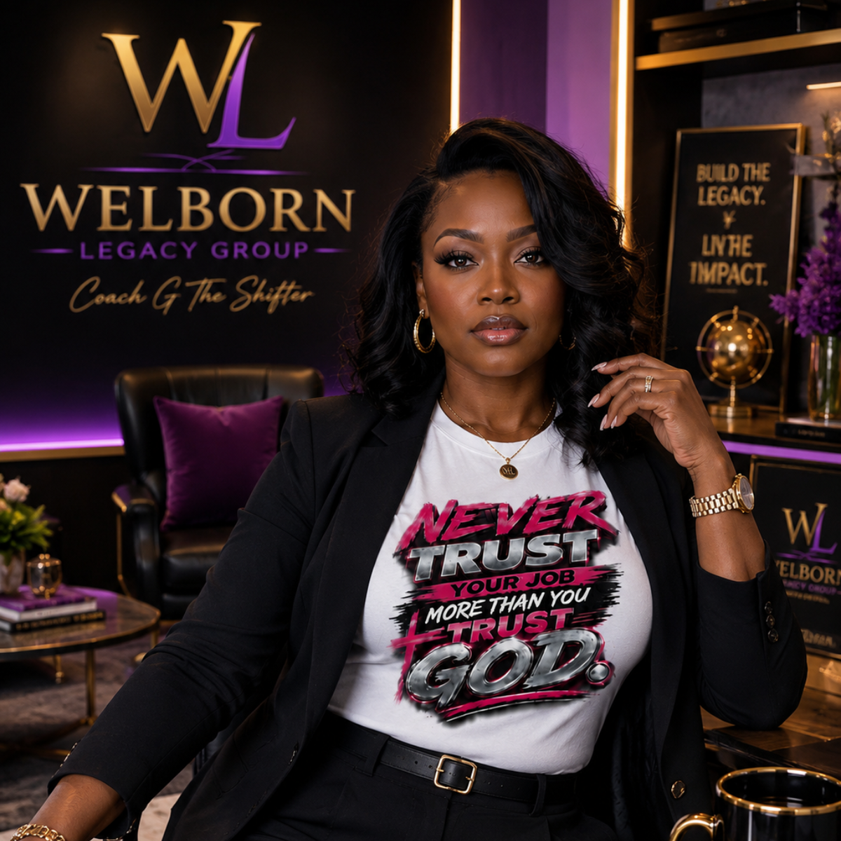 Never Trust Your Job More Than You Trust God T-Shirt