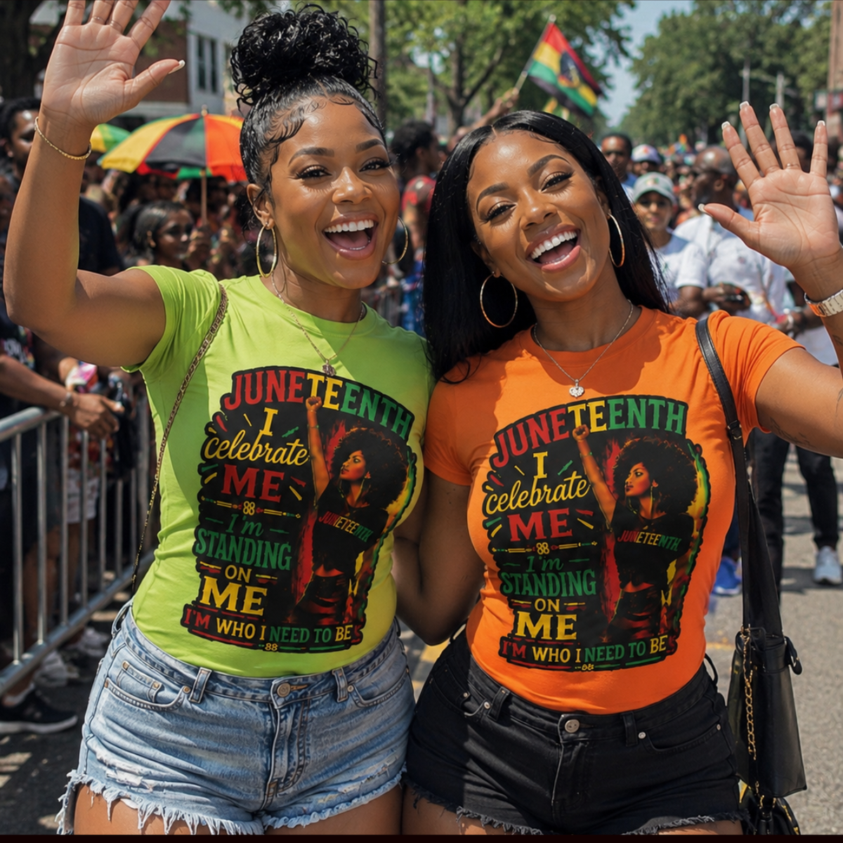 Juneteenth I Celebrate Me T-Shirt