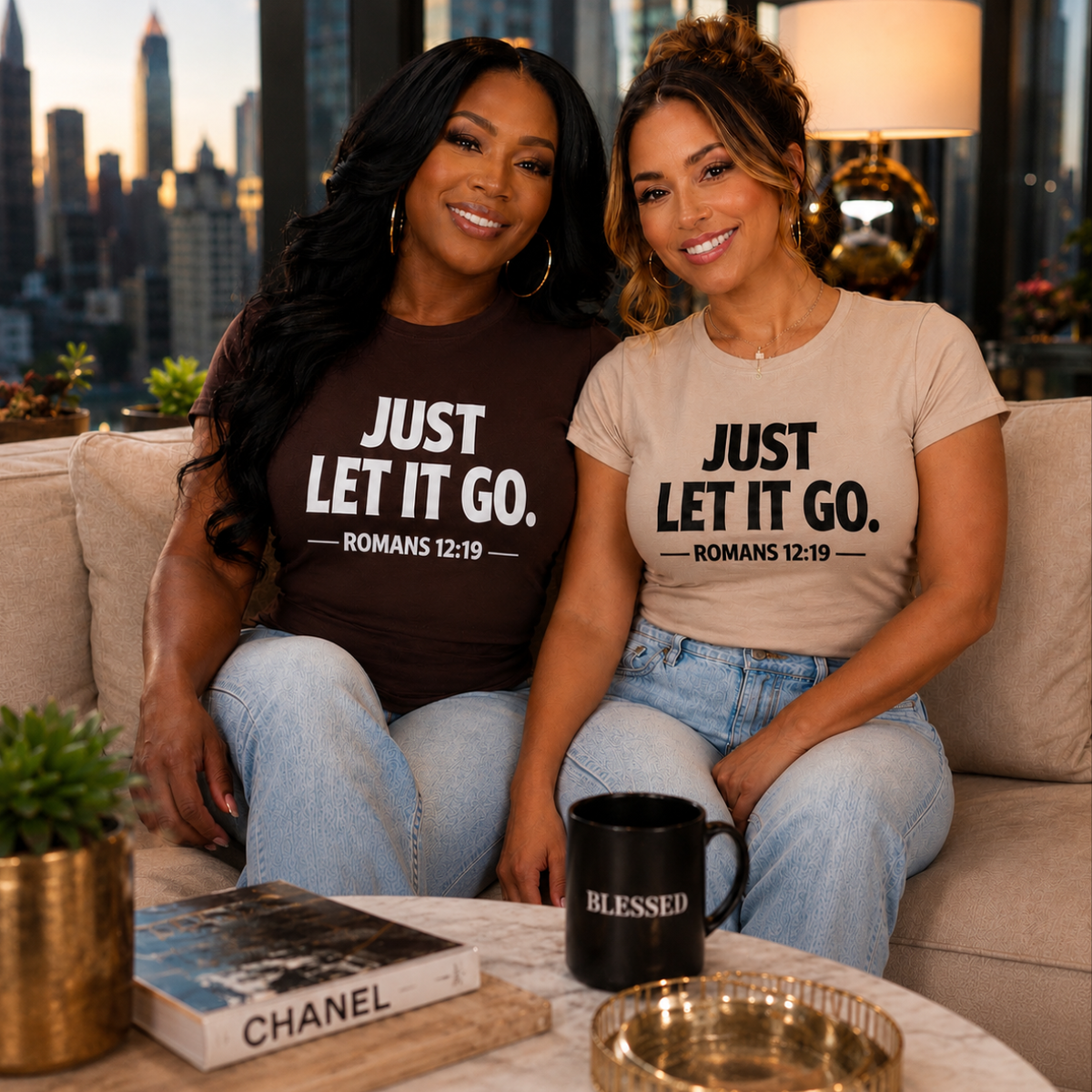 Just Let It Go Tee – Romans 12:19