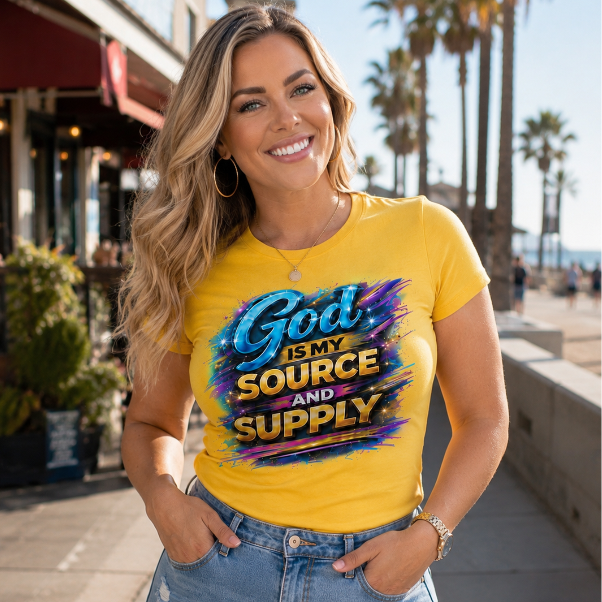 God Is My Source and Supply T-Shirt