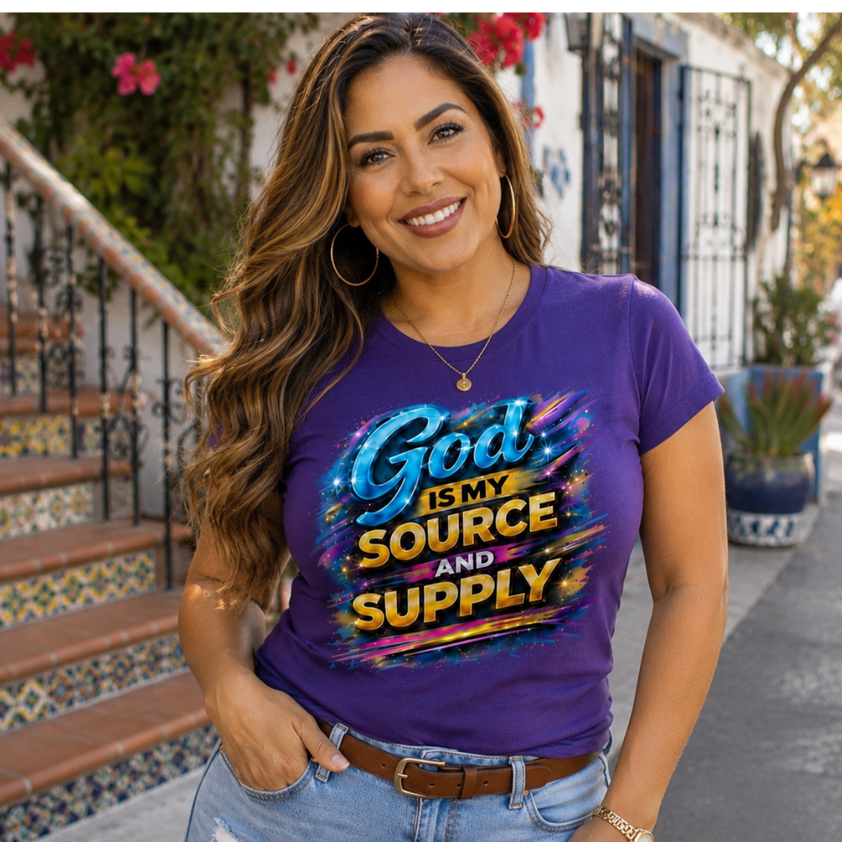 God Is My Source and Supply T-Shirt