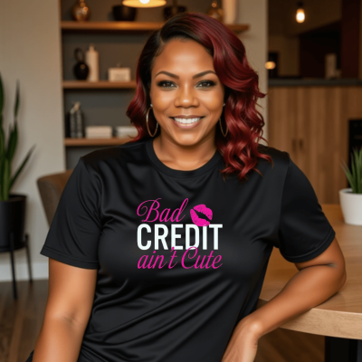 Bad Credit Ain't Cute T-Shirt