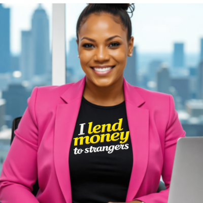 I Lend Money to Strangers - Regular Short Sleeve T-Shirt