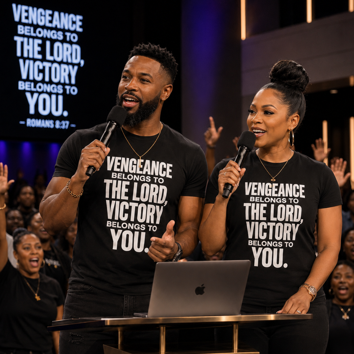 Vengeance Belongs to the Lord, Victory Belongs to You Tee